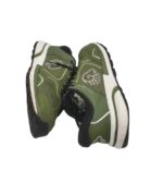 Adidasi barbati Giesswein, 40, imitatie de piele, material textil, verde - imagine 4