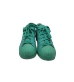 Adidasi dama Adidas, 38, imitatie de piele, verde - imagine 3