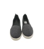 Espadrile barbati  41, material textil, gri - imagine 3