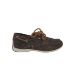 Mocasini barbati Tommy Hilfiger, 42, piele intoarsa, maro