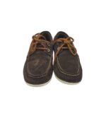 Mocasini barbati Tommy Hilfiger, 42, piele intoarsa, maro - imagine 3
