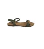 Sandale dama  Graceland, 40, material textil, kaki