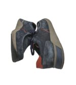 Mocasini barbati Sioux, 42, piele intoarsa, piele, albastru - imagine 4
