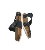 Saboti dama Graceland, 41, material textil, negru - imagine 4