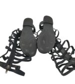 Sandale dama Catwalk, 40, imitatie de piele, negru - imagine 5