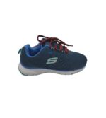 Adidasi dama Skechers, 36, material textil, albastru