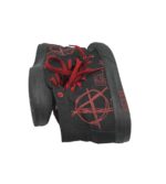 Tenisi dama  38, material textil, negru - imagine 4