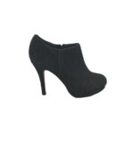Botine dama Helen Billkrantz, 38, piele intoarsa, negru