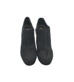 Botine dama Helen Billkrantz, 38, piele intoarsa, negru - imagine 3