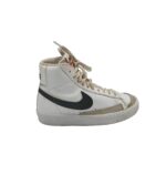 Tenisi dama Nike, 36, imitatie de piele, piele intoarsa, alb