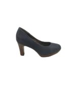 Pantofi dama Tamaris 37, piele, albastru