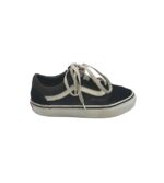 Tenisi dama Vans, 38, piele intoarsa, material textil, negru