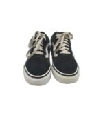 Tenisi dama Vans, 38, piele intoarsa, material textil, negru - imagine 3