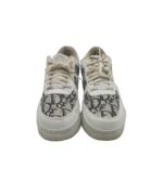 Adidasi dama 40, imitatie de piele, alb gri - imagine 3