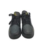 Adidasi barbati Nike Jordan, 44, piele intoarsa, piele, negru - imagine 3