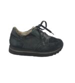 Adidasi dama Waldlaufer, 39, piele intoarsa, negru