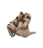 Sandale dama Graceland, 39, material textil, crem - imagine 4