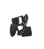 Sandale dama New Look, 39, material textil, negru - imagine 4