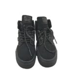 Tenisi barbati Vans, 42, imitatie de piele, material textil, negru - imagine 3
