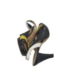 Sandale dama Ae, 37, piele, negru - imagine 4