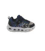 Adidasi copii Skechers, 34, imitatie de piele, material textil, negru gri