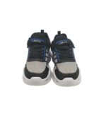 Adidasi copii Skechers, 34, imitatie de piele, material textil, negru gri - imagine 3