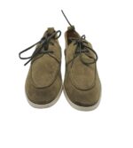 Mocasini barbati Royal Republic, 42, piele intoarsa, kaki - imagine 3