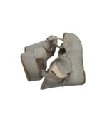 Sandale dama 38, piele intoarsa, gri - imagine 4