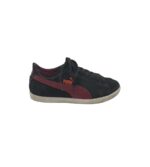 Adidasi dama Puma, 37, piele intoarsa, negru