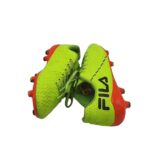 Adidasi copii Fila, 37, imitatie de piele, verde - imagine 4