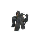 Sandale dama Easystreet, 37, imitatie de piele, material textil, negru - imagine 4