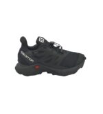 Adidasi barbati Salomon, 42, material textil, GoreTex, negru