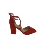 Pantofi dama Sweet Shoes, 40, material textil, rosu