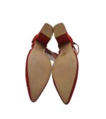 Pantofi dama Sweet Shoes, 40, material textil, rosu - imagine 5
