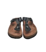 Saboti dama Quick, 41, imitatie de piele, negru - imagine 3