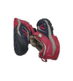 Adidasi copii Quechua, 32, imitatie de piele, material textil, bleumarin roz - imagine 4