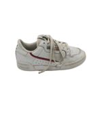 Adidasi dama Adidas, 39, piele, alb
