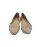 Mocasini dama Zign 39, piele intoarsa, bej - imagine 3