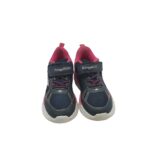 Adidasi copii Kangaroos, 28, imitatie de piele, material textil, negru roz - imagine 3