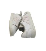 Adidasi dama Adidas, 38, imitatie de piele, alb - imagine 4
