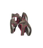 Sandale copii Superfit, 32, piele intoarsa, bej - imagine 4