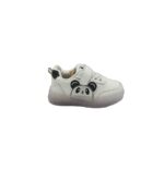 Adidasi copii 28, imitatie de piele, alb