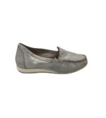 Mocasini dama Caprice, 40, material textil, gri