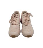 Adidasi dama 41, imitatie de piele, roz - imagine 3