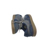 Tenisi dama 37, material textil, albastru - imagine 4