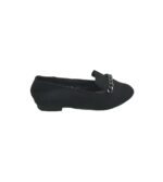 Mocasini dama F&F  40, material textil, negru