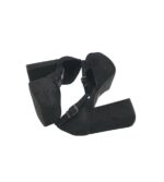 Sandale dama M&S, 39, material textil, negru - imagine 4