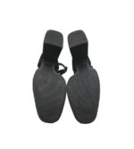 Sandale dama M&S, 39, material textil, negru - imagine 5