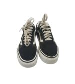 Tenisi dama Vans, 39, piele intoarsa, material textil, negru - imagine 3