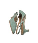 Sandale dama Anna Field, 40, material textil, albastru - imagine 4